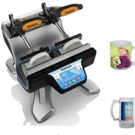 مكبس حراري 2 قالب 