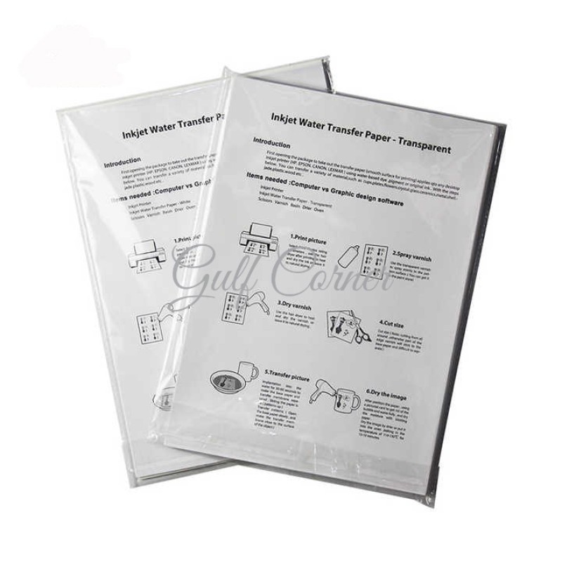 water slide decal paper