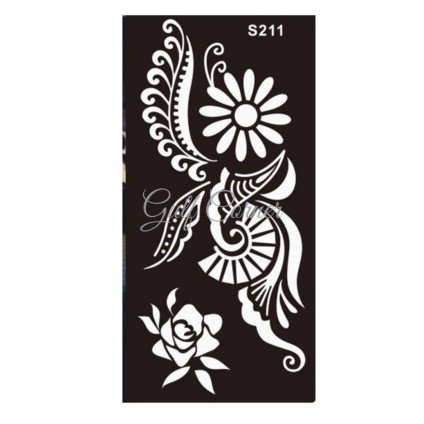 استيكر نقش حناء رولات الحناء