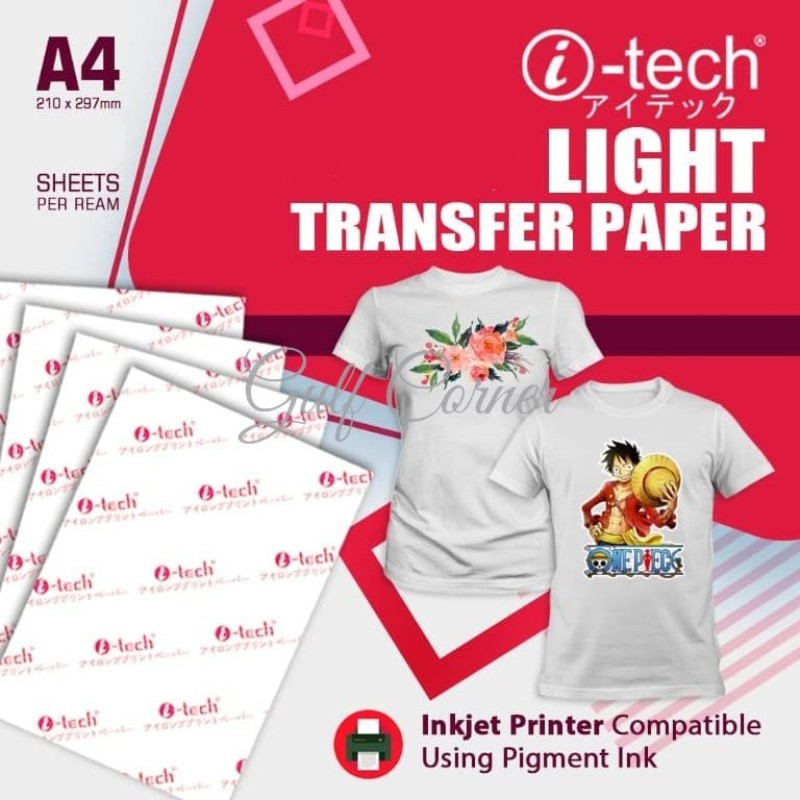 Slip paper for fabric light
