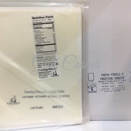 ورق سكر غذائي A4