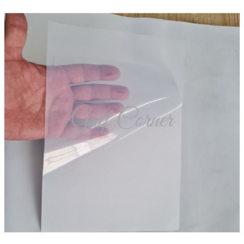 Laser sticker paper